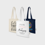 Madras GRS Recycled Cotton Tote Bag