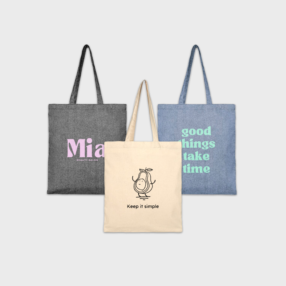Pheebs 210 g/m² Recycled Tote Bag - Image 1
