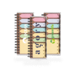 Spinner Notebook with Sticky Notes