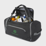 Aqua GRS Recycled Duffel Backpack