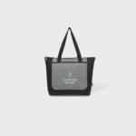 Reclaim GRS Recycled Two-Tone Zippered Tote Bag