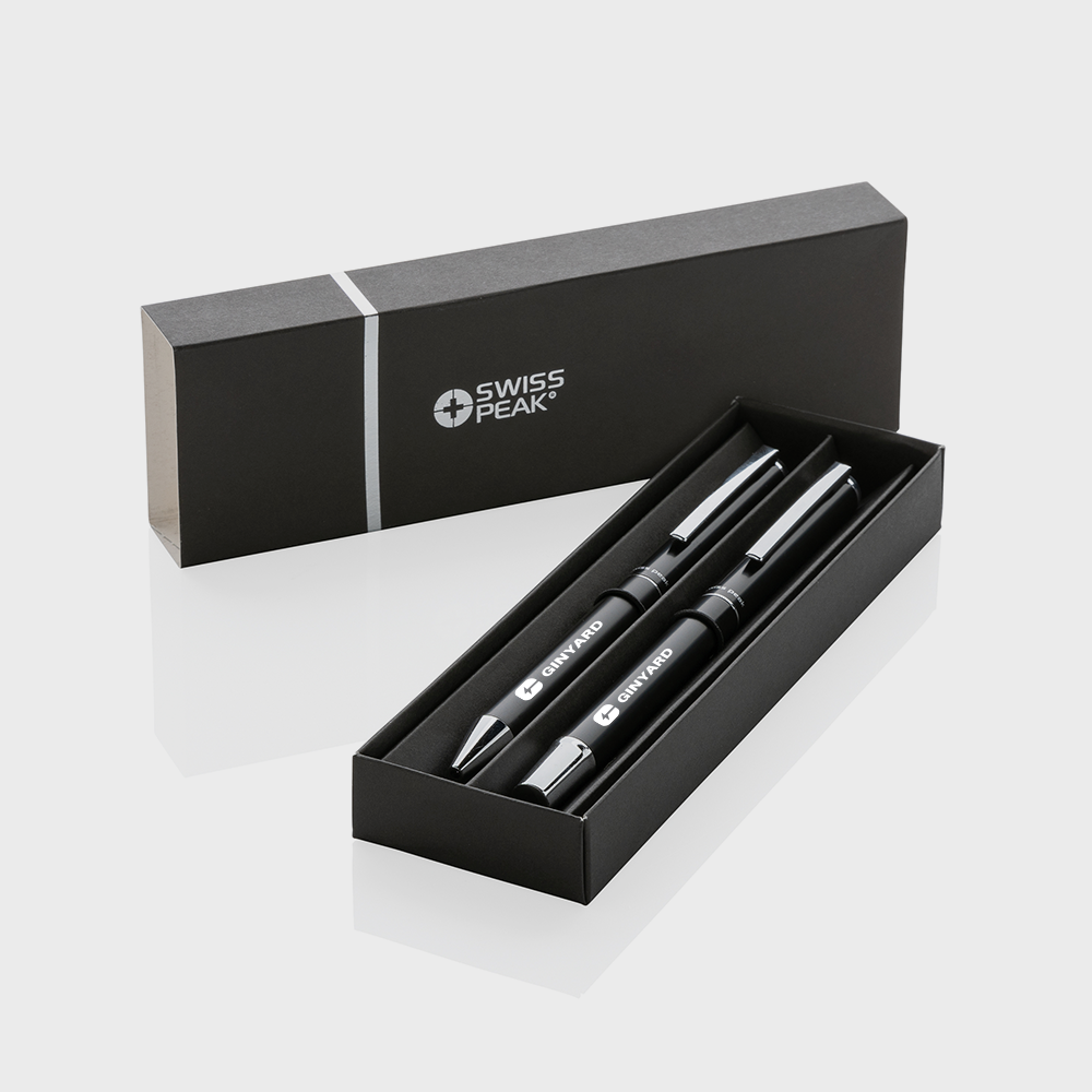 swisspeakcedarrcsrecycledpenset_setting1.png Swiss Peak RCS Pen Set - Image 1