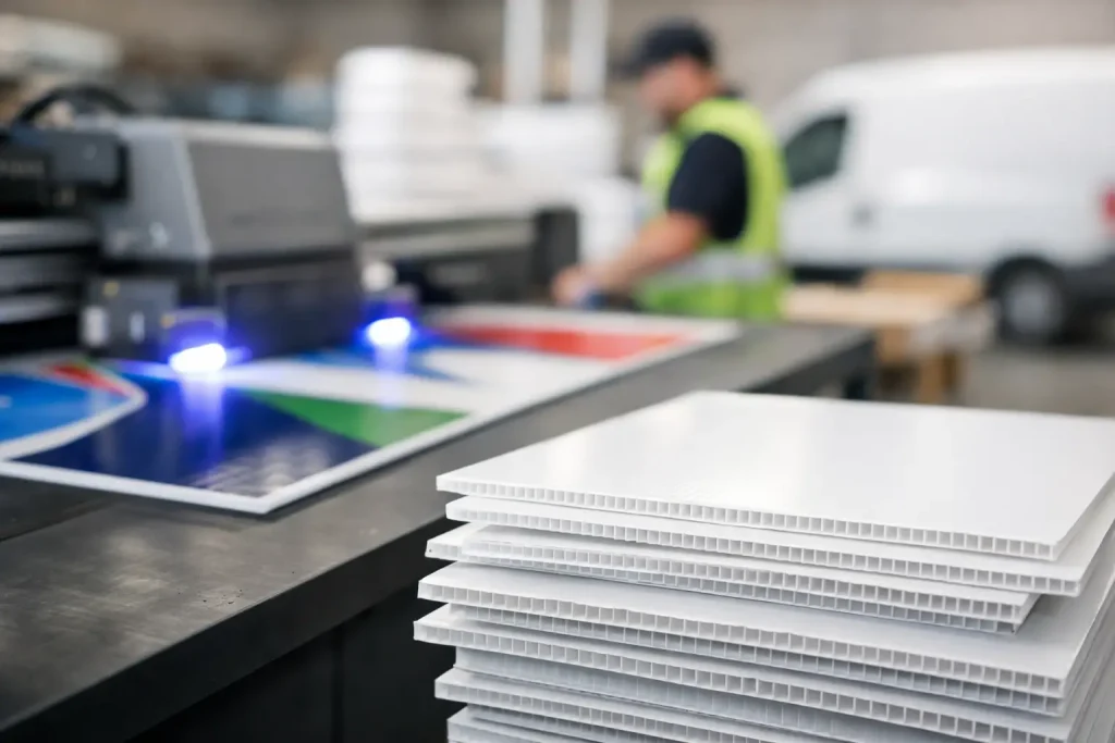 Correx Sign Printing for Fast, Affordable Signs